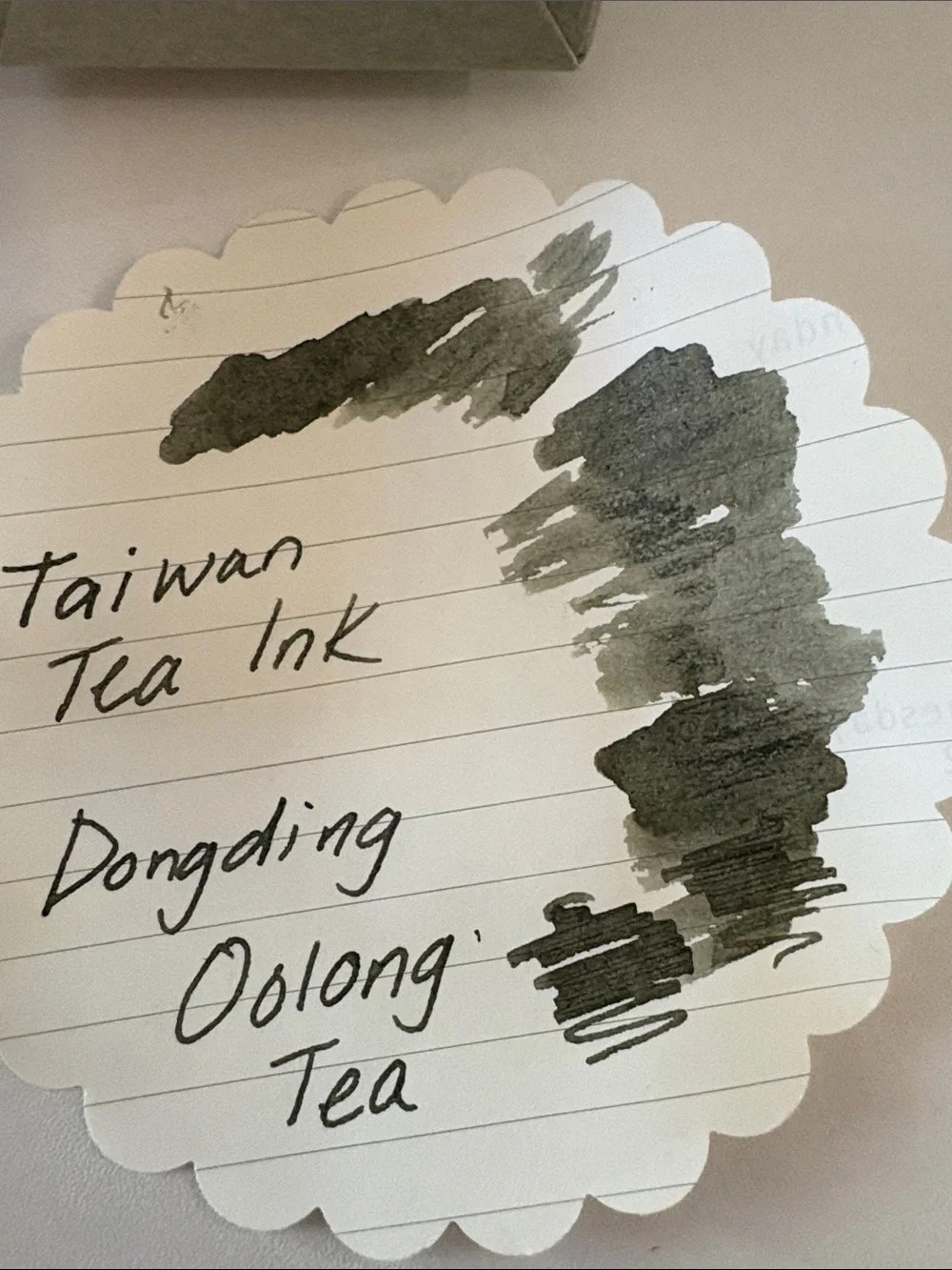 Lennon Tool Bar Dongding Oolong Tea Ink Sample 4ml
